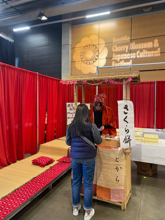 Cherry Blossom Festival 2025 | Tokara Wagashi + Matcha Magic in Seattle