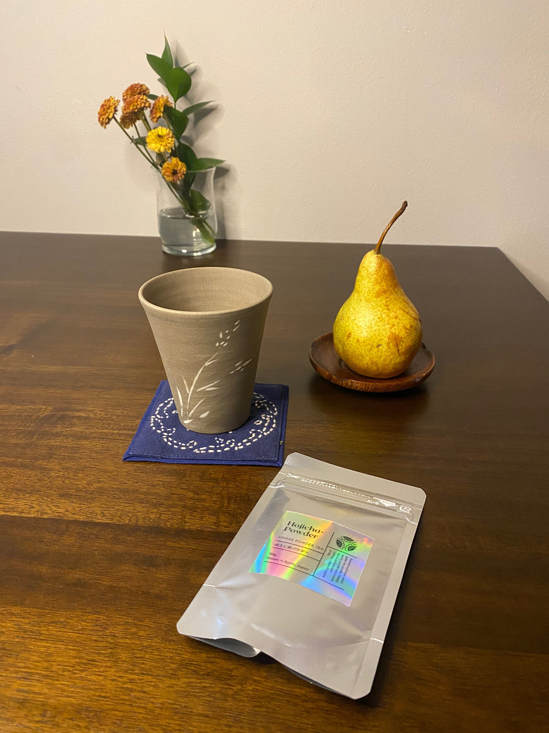 Hojicha + Pear: A Simple Evening Luxury