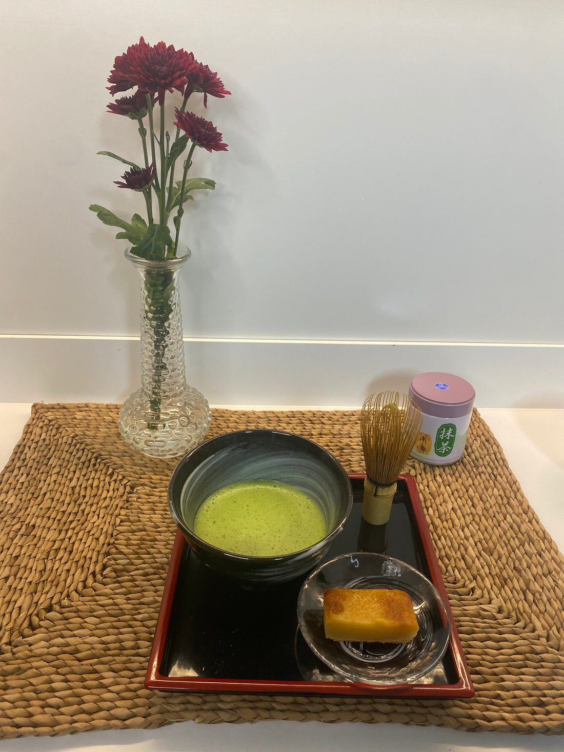 A Simple, Nostalgic Matcha Moment (with Butter Mochi!)