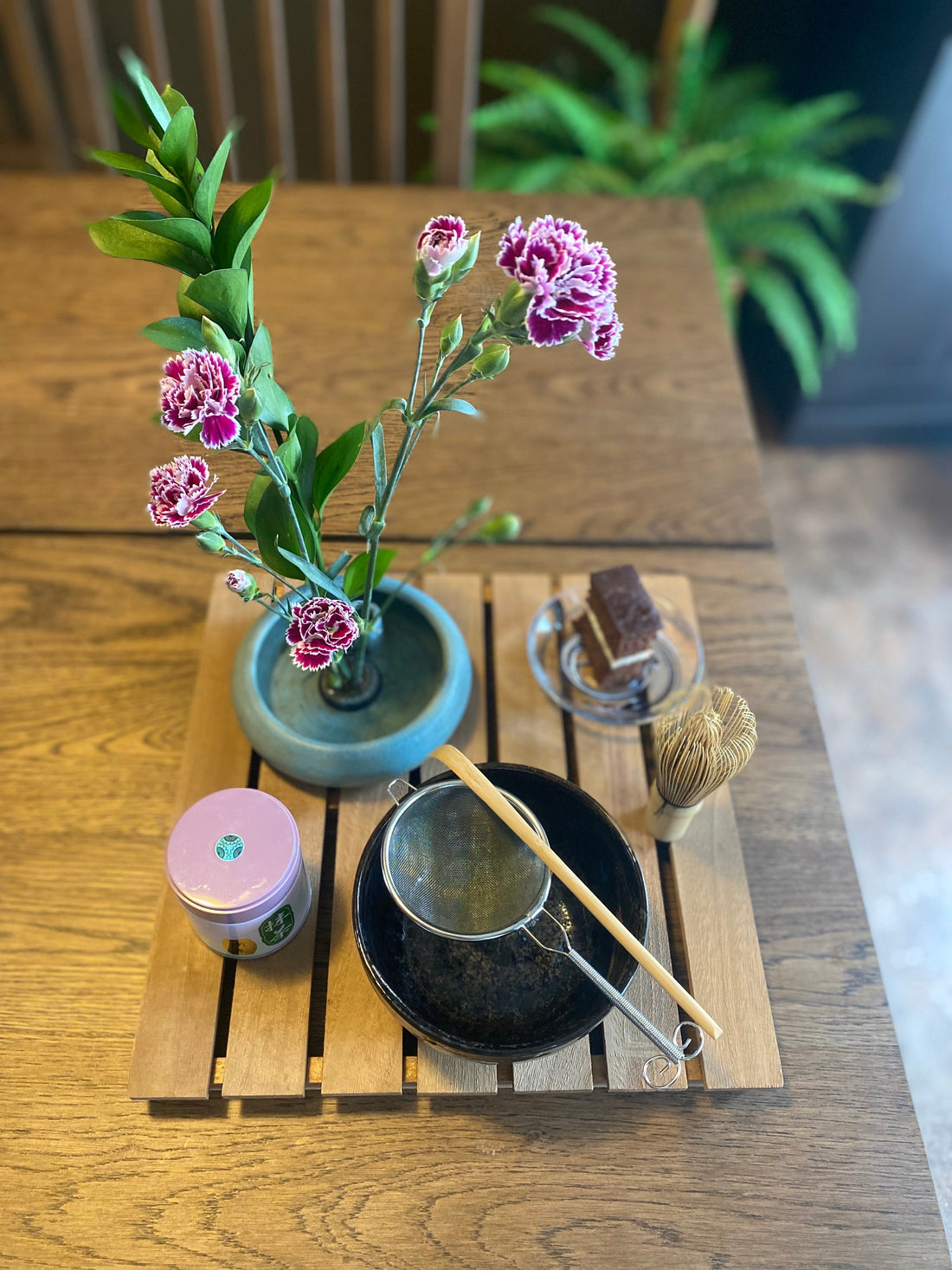 Matcha & Black Bean Cake: A Comforting Tea Time Surprise