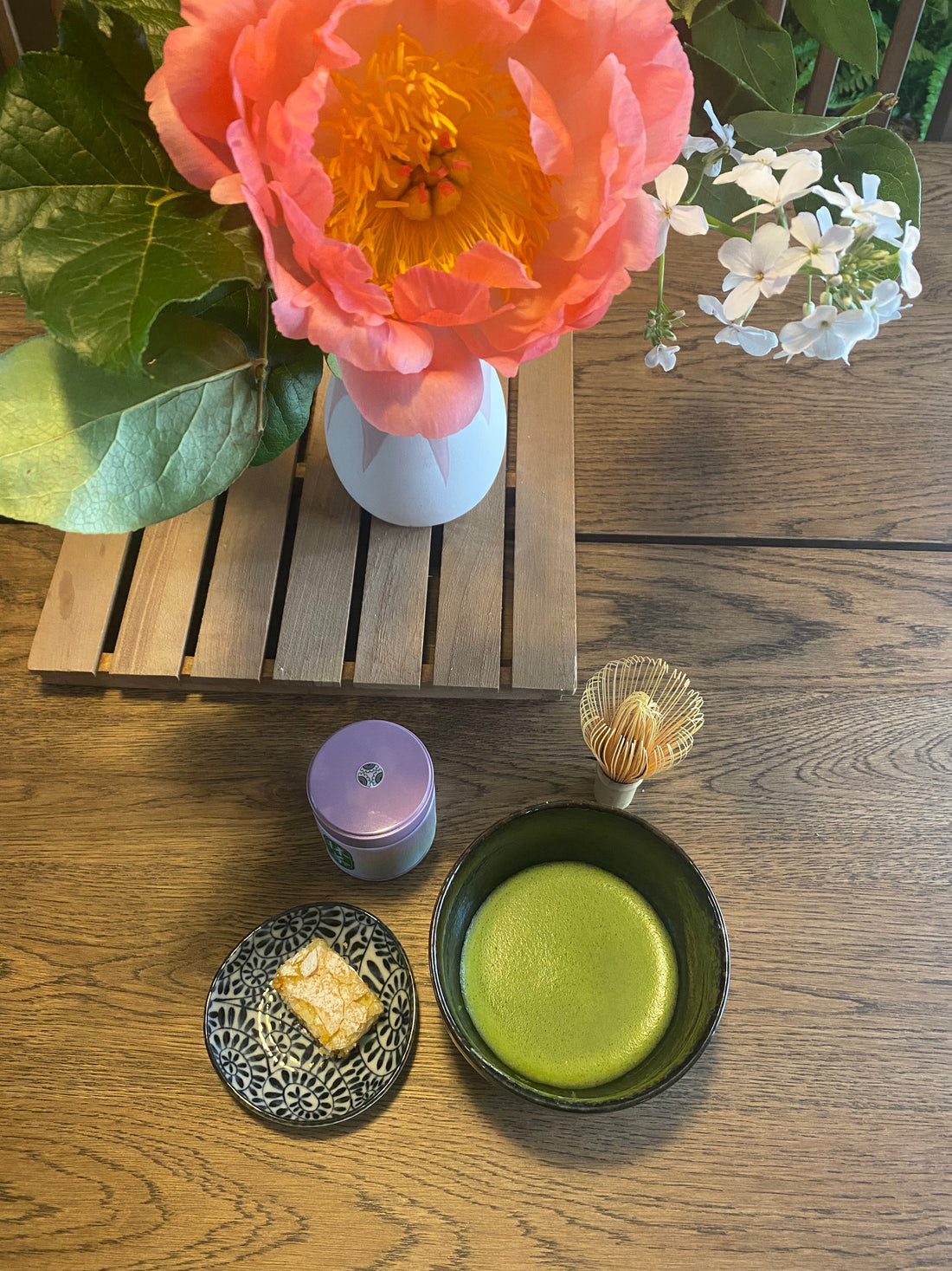 Jyoraku Matcha + Gooey Butter Cake: A Bittersweet Pairing for a Beautiful Life